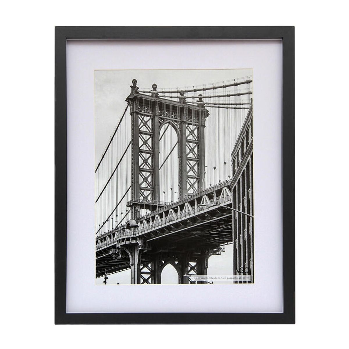 VGO - Marco 15X21 Madera Box  Pf2026.6 Neg Vgo