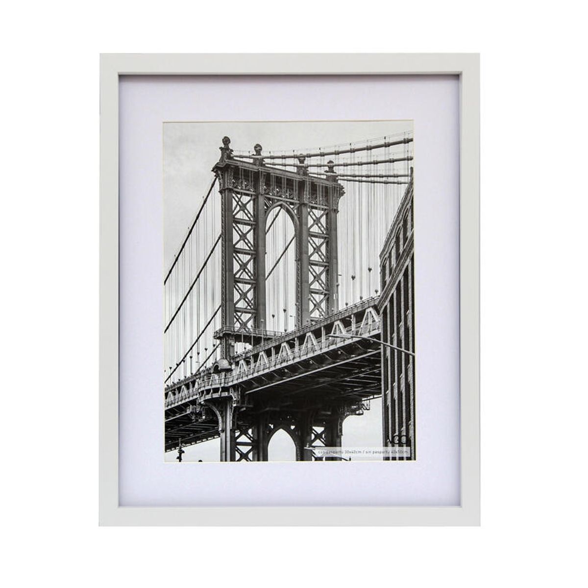 VGO - Marco 20X30 Madera Box  Pf2026.82 Blc Vgo