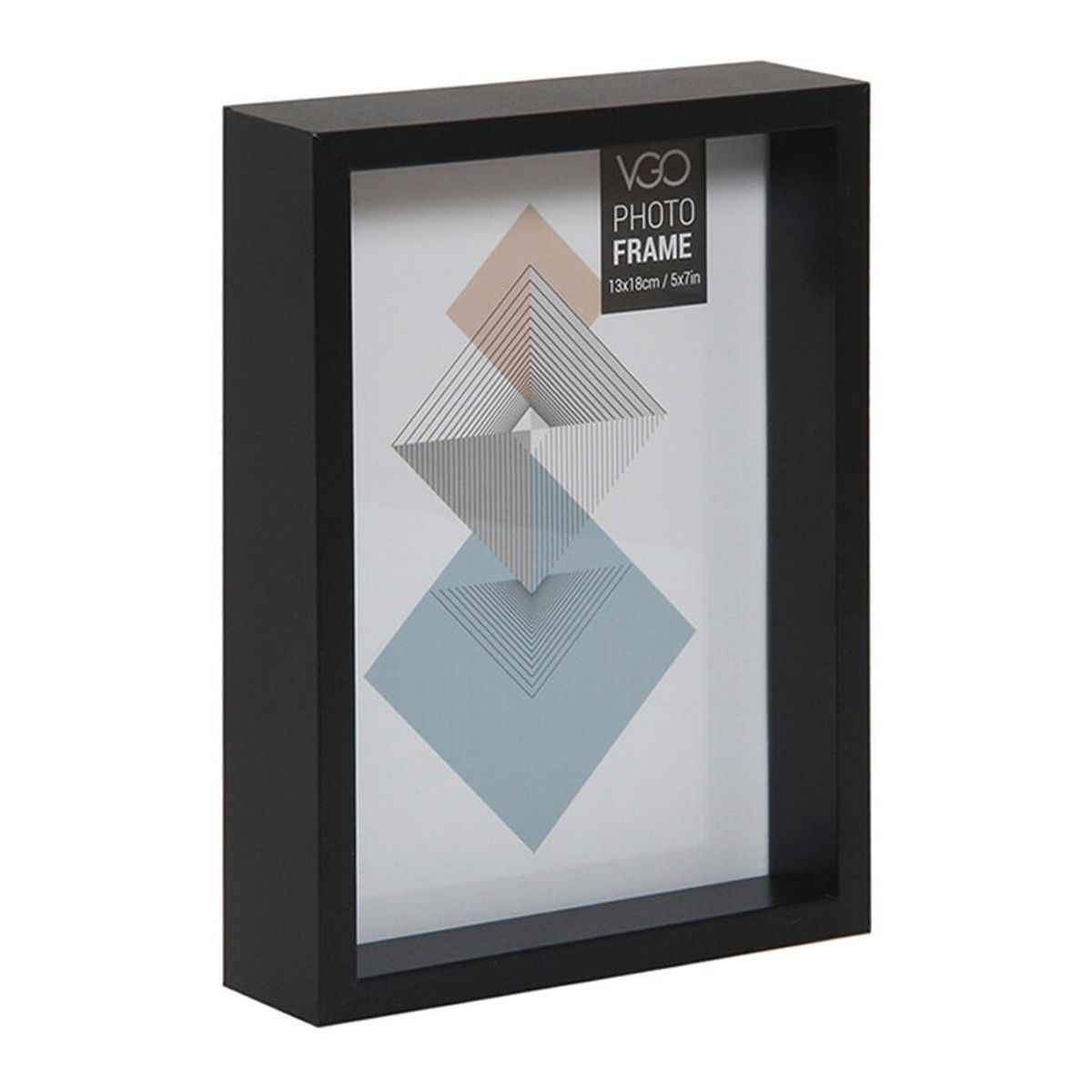 VGO - Marco 15X20 Madera Box  Pf-9402.6 Neg Vgo