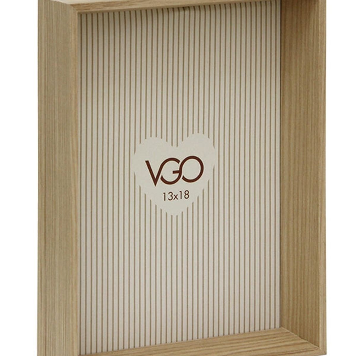 VGO - Marco 13X18 Madera Con Profundidad Sf51165 Nat Vgo