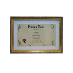 VGO - Marco 22X33 Plastico Dorado Df2233 Unc