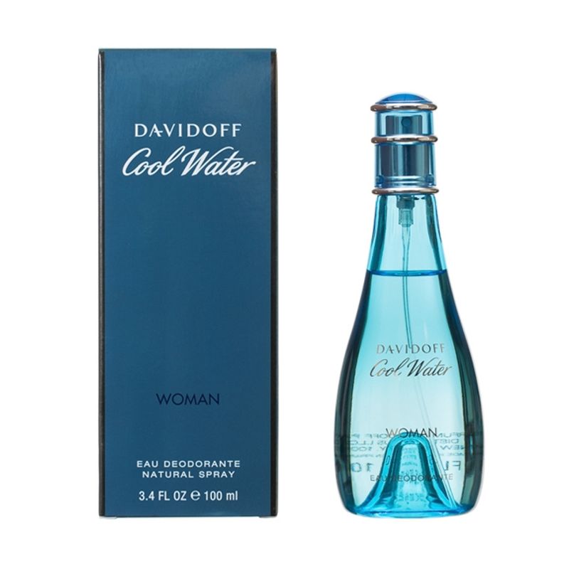 DAVIDOFF - Davidoff Cool Water Woman 100ML EDT Mujer