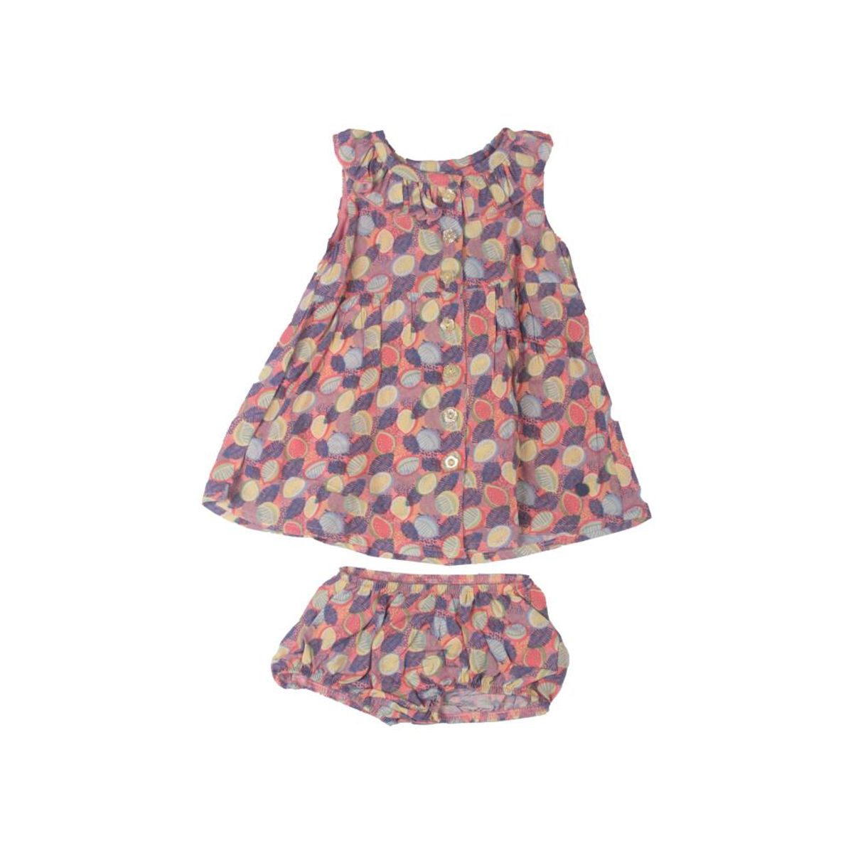 PILLIN - Vestido Bebe Niña Naranja Pillin PILLIN