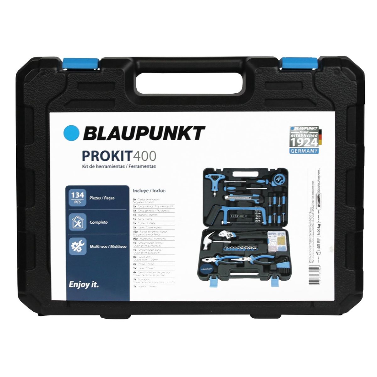 BLAUPUNKT - Kit de Herramientas Blaupunkt Pro Kit 400 BLAUPUNKT