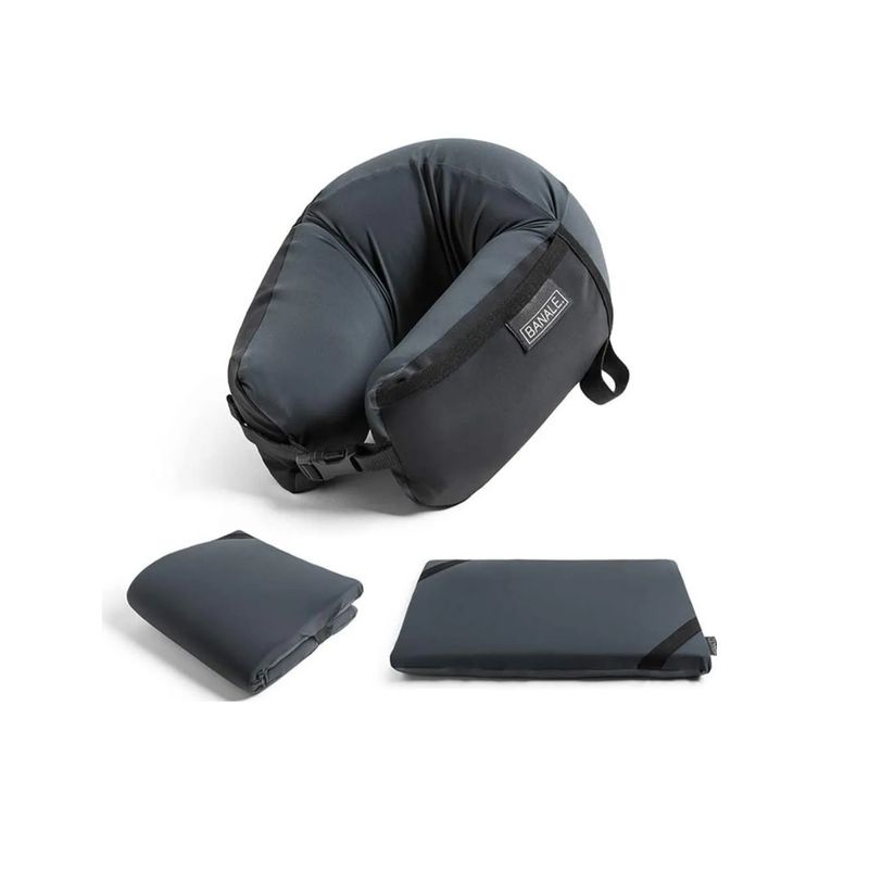 GENERICO - Almohada 3 En 1 Cojín Cuello Cervical Viaje Auto Hogar Avión