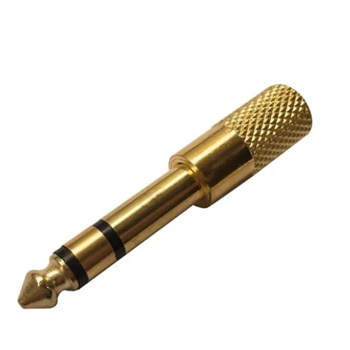 ESHOPANGIE - Pack 2 Adaptador Audio Plug Jack 6.3 Macho A 3.5 Hembra