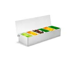 IMAHE - DISPENSADOR DE CONDIMENTOS 6 COMPART.