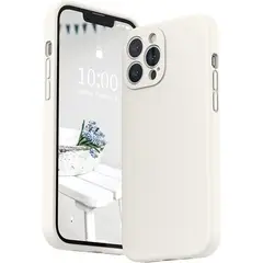 CELLBOX - Carcasa Silicona con Protector Cámara para iPhone 14 Pro Max - Blanca…