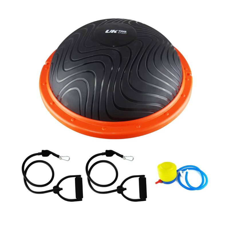 UK TIME - PLATAFORMA BOSU NEGRO-NARANJA