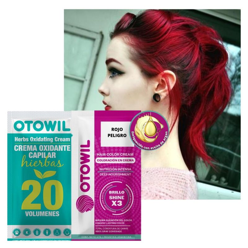 OTOWIL - TINTURA DE CABELLO PERMANENTE CON ACEITE DE ARGAN