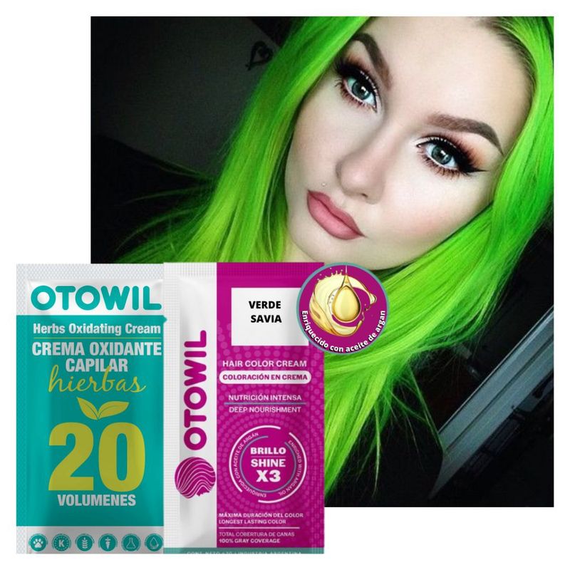 OTOWIL - TINTURA DE CABELLO PERMANENTE CON ACEITE DE ARGAN