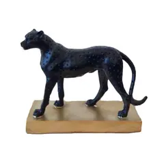 GENERICO - Figura Decorativa Chita Negro 16x14cm