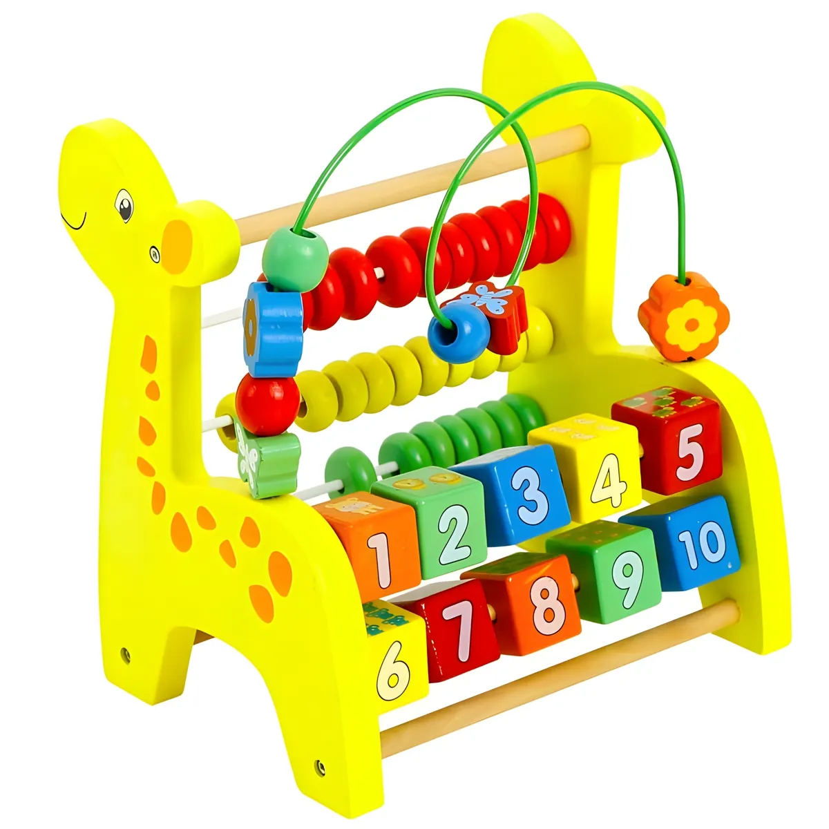 COBABY - SET JUEGO MATEMÁTICO ABACO MONTESSORI  DIDÁCTICO