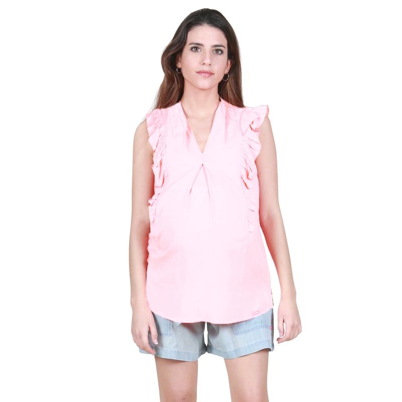 OHMA BARCELONA - Blusa sin mangas lactancia