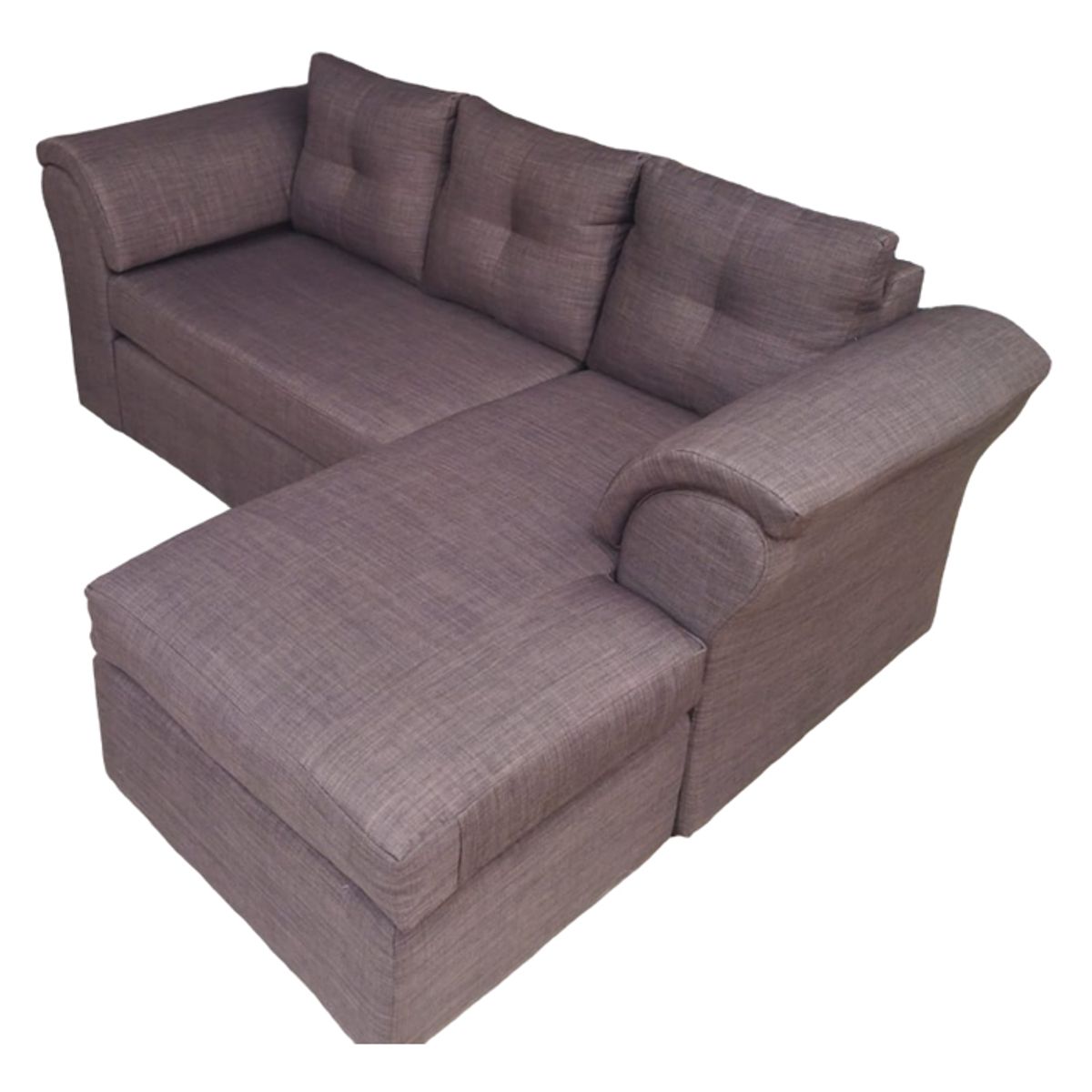 MUEBLERIA LATINA - SECCIONAL INTERCAMBIABLE MUSTANG LINO CHOCOLATE