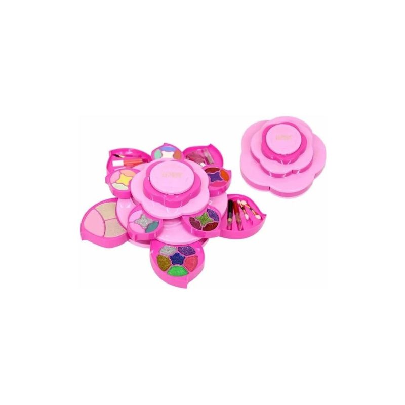 GENERICO - Maquillaje para niña estilo flor lavable no toxico