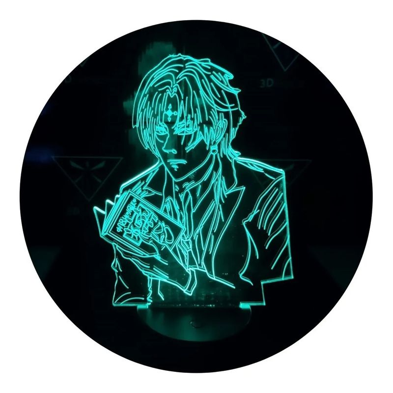 3DILUTION - Lámpara De Mesa Kuroro Lucifer Hunter X Base Negra
