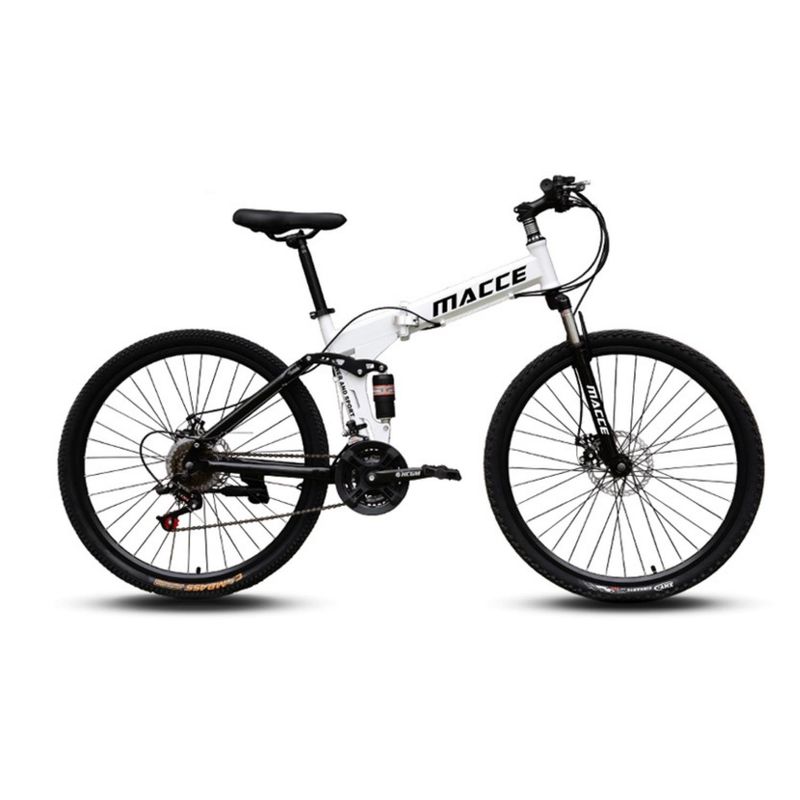 CRUSEC - Bicicleta Plegable Portátil Montaña Aro 26 Clásica Mountain