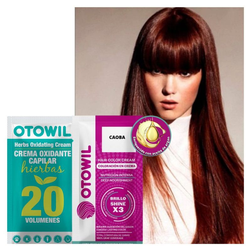 OTOWIL - TINTURA DE CABELLO PERMANENTE CON ACEITE DE ARGAN