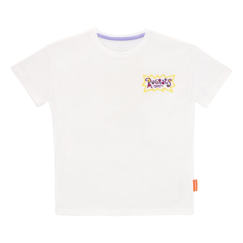 NICKELODEON - POLERA MANGA CORTA RUGRATS BLANCO