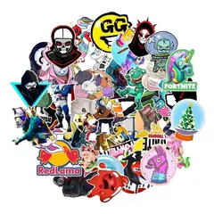 GARSIL - 50 Stickers Fortnite - Etiquetas Autoadhesivas