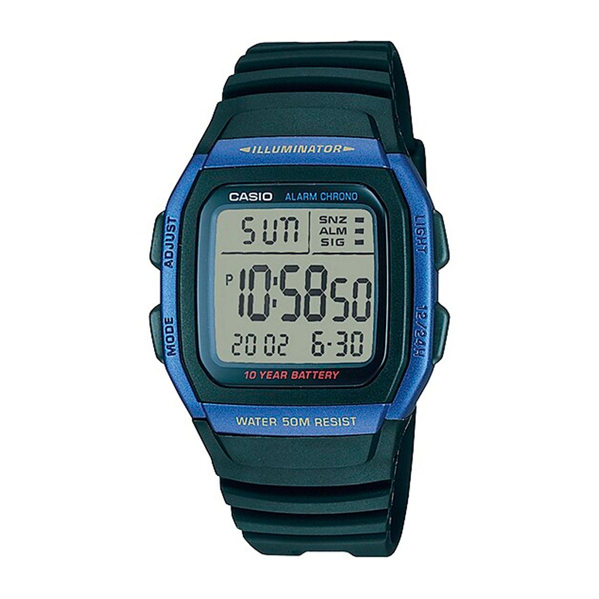 CASIO - Reloj Casio Digital Varon W-96H-2AV