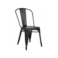 SERCOMKP - Silla Tolix Negro Mate