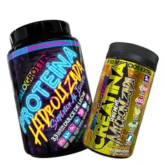 ITALO GROTTINI - PROTEINA HIDROLIZADA PIE DE LIMÓN 2,3 LB + CREATINA 40 SV MANGO