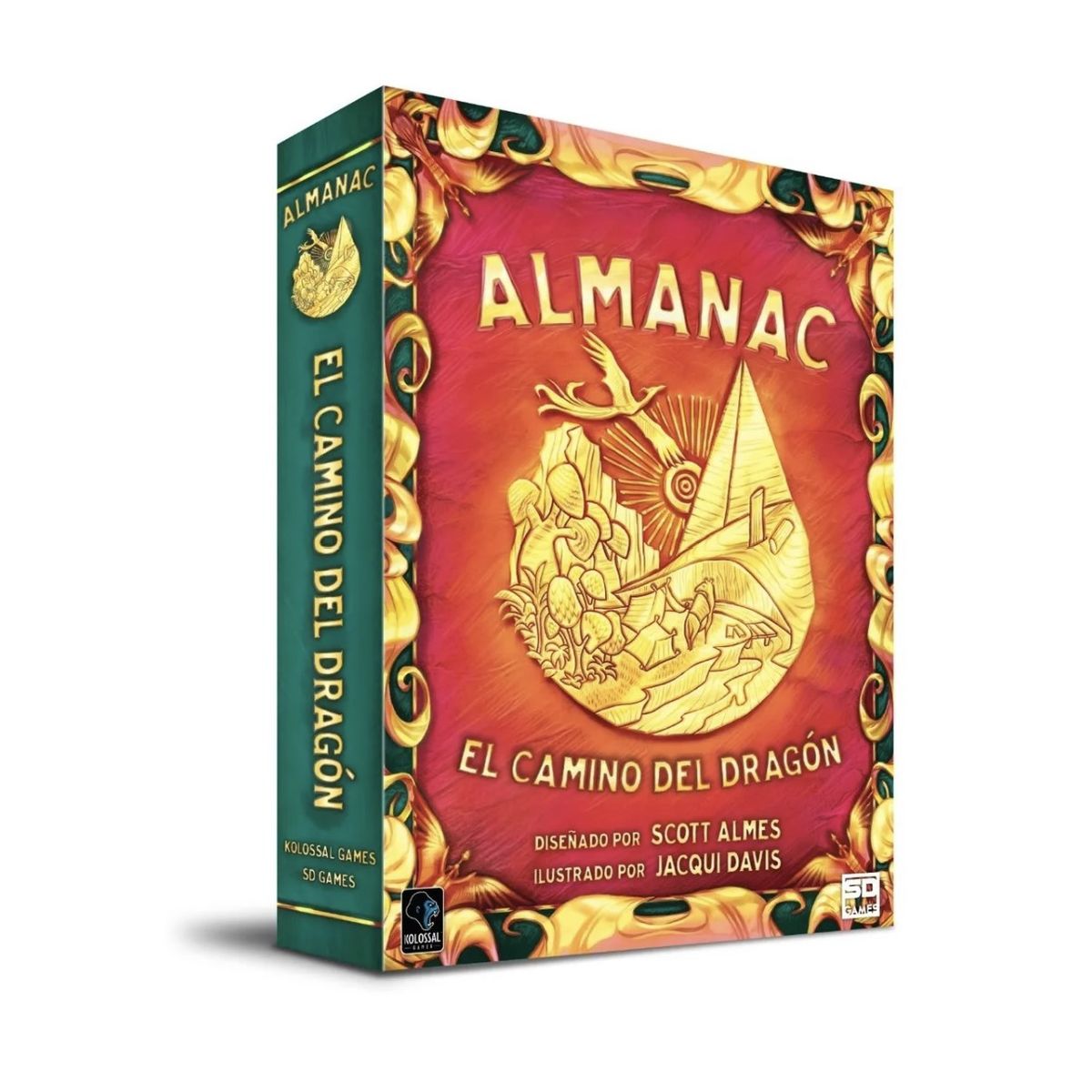 EDGE ENTERTAINMENT - Almanac Camino Del Dragon - Juego De Mesa - Español