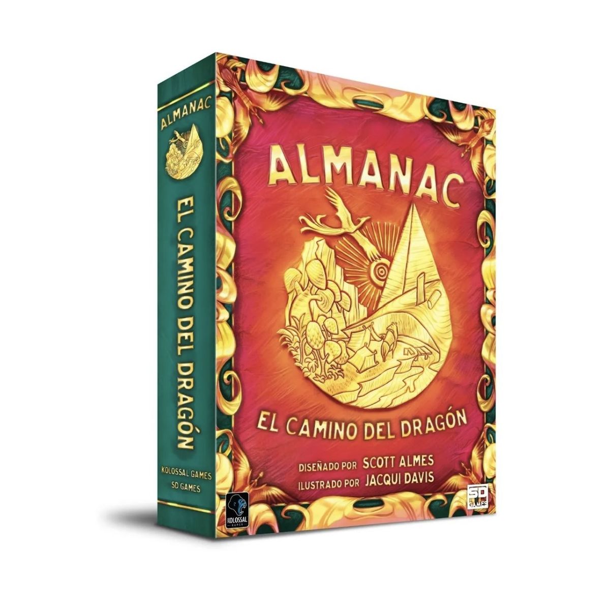 EDGE ENTERTAINMENT - Almanac Camino Del Dragon - Juego De Mesa - Español