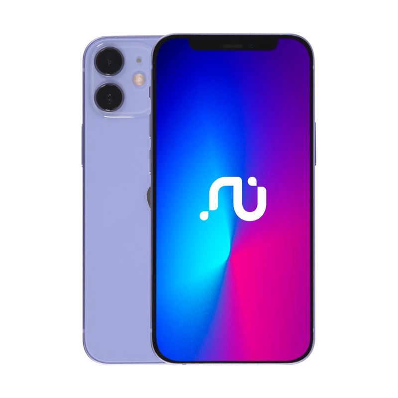 APPLE - Apple iPhone 12 Mini 5G 64GB Morado Reacondicionado