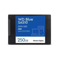 WESTERN DIGITAL - Disco Solido SSD Interno WD SA510 Blue 250GB 6 Gb/s 555MB/S