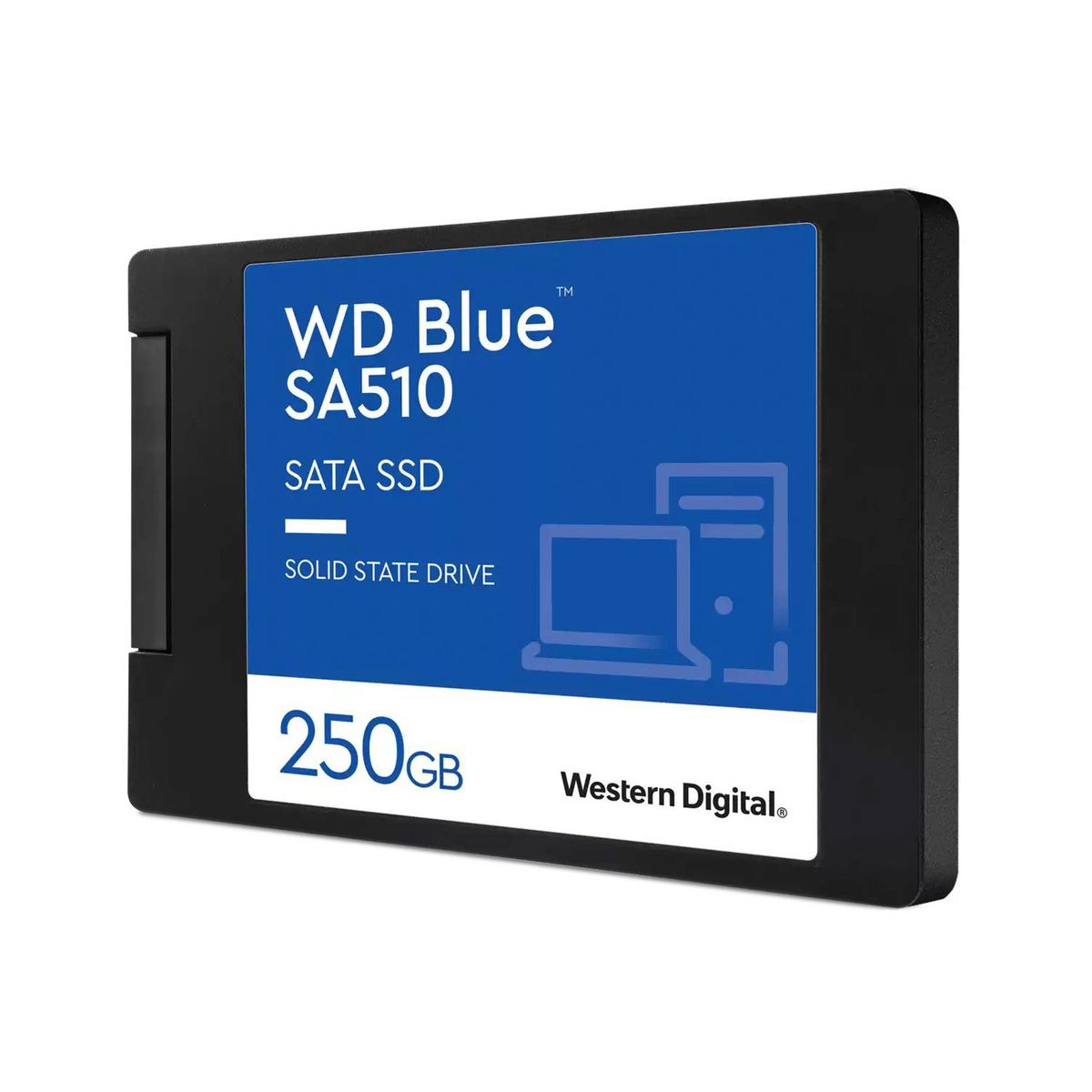 WESTERN DIGITAL - Disco Solido SSD Interno WD SA510 Blue 250GB 6 Gb/s 555MB/S
