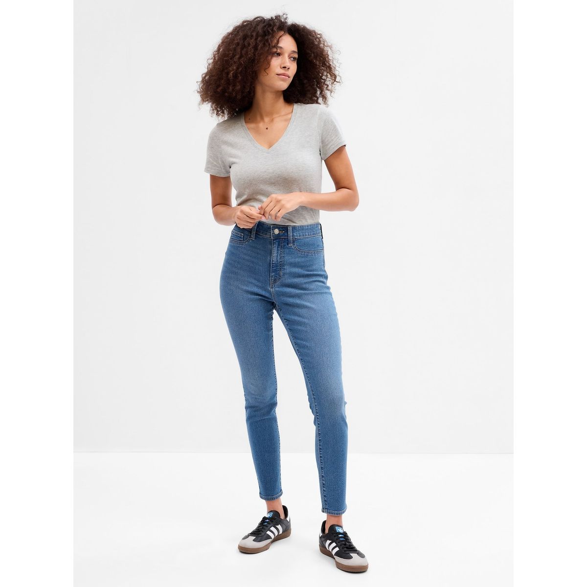 GAP - Jeans Mujer Jegging Medium Sun Azul GAP