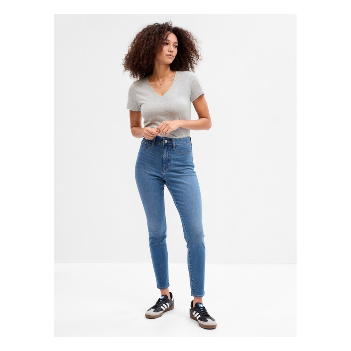 GAP - Jeans Mujer Jegging Medium Sun Azul GAP