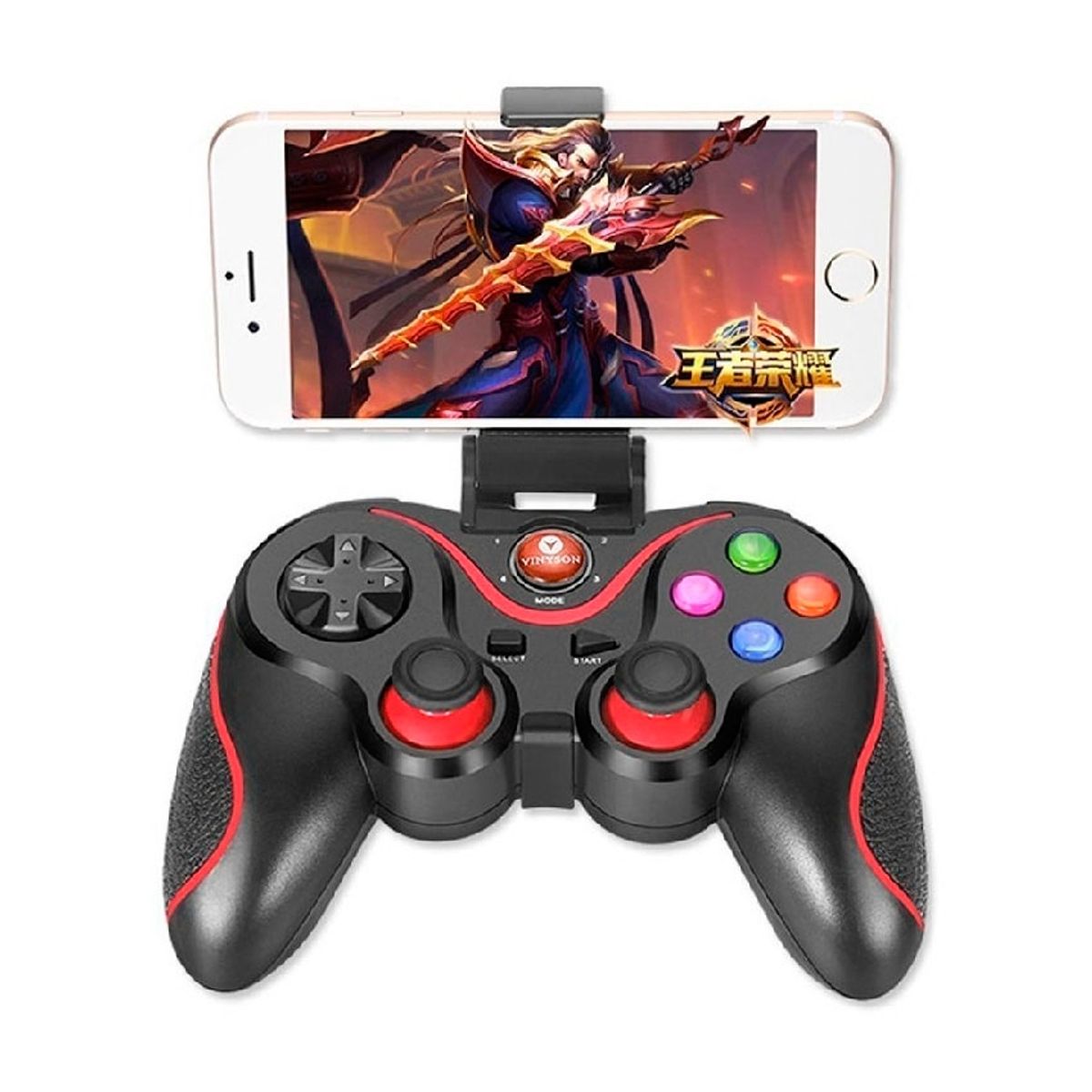 GENERICO - Control Joystick Android Bluetooth Control Celular Gamepad