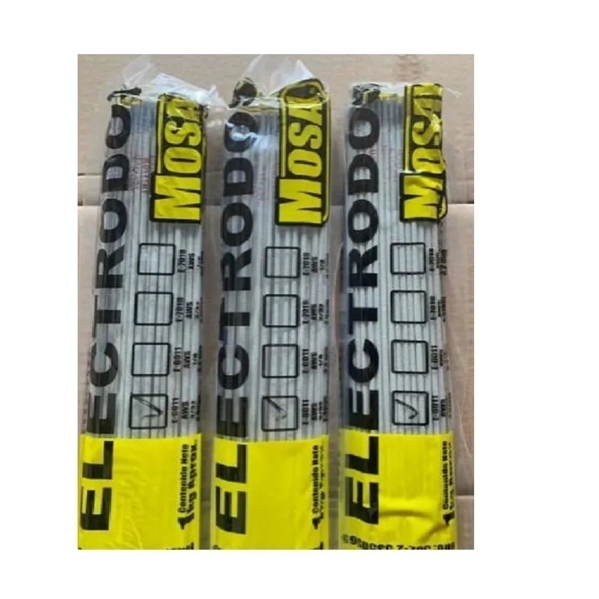MOSAY - 3 Kilos de Electrodos , Soldadura 6011 3/32 ,  Mosay