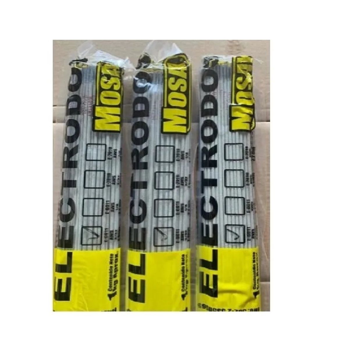 MOSAY - 3 Kilos de Electrodos , Soldadura 6011 3/32 ,  Mosay
