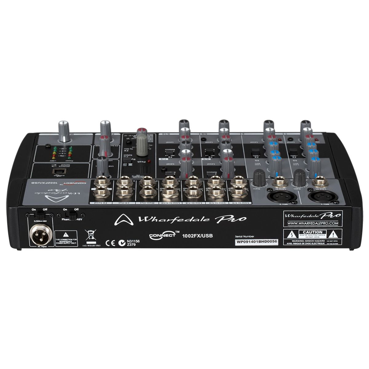WHARFEDALE - Mixer Análogo Wharfedale Connect 1002USBFX