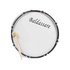 BALDASSARE - DM2210 WH BOMBO MARCHA 22X10