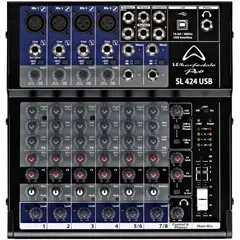 WHARFEDALE - SL 424 USB BK MIXER ANALOGO