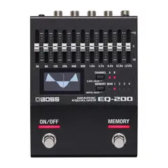 BOSS - EQ-200 GRAPHIC EQUALIZER PEDAL EFECTO