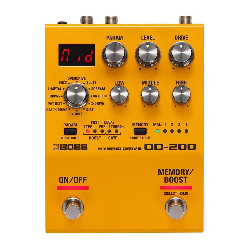 BOSS - OD-200 HYBRID DRIVE PEDAL EFECTO BOSS
