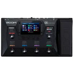 ZOOM - Pedalera Multiefecto Para Guitarra G6