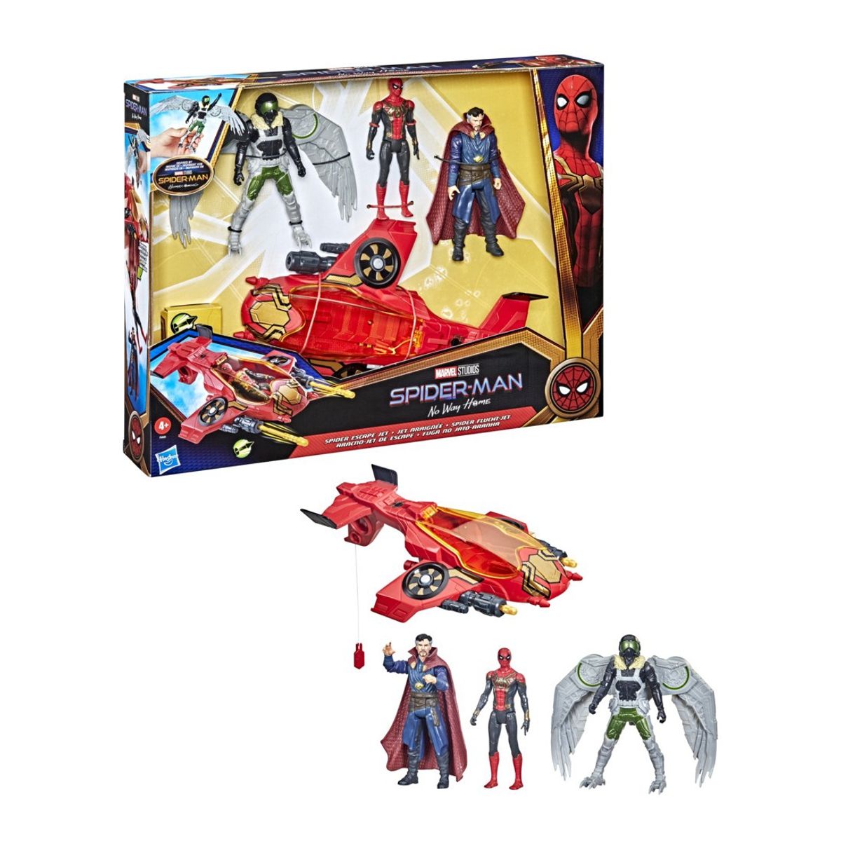 HASBRO - Figura Spiderman No Way Home - Aracno Jet De Escape