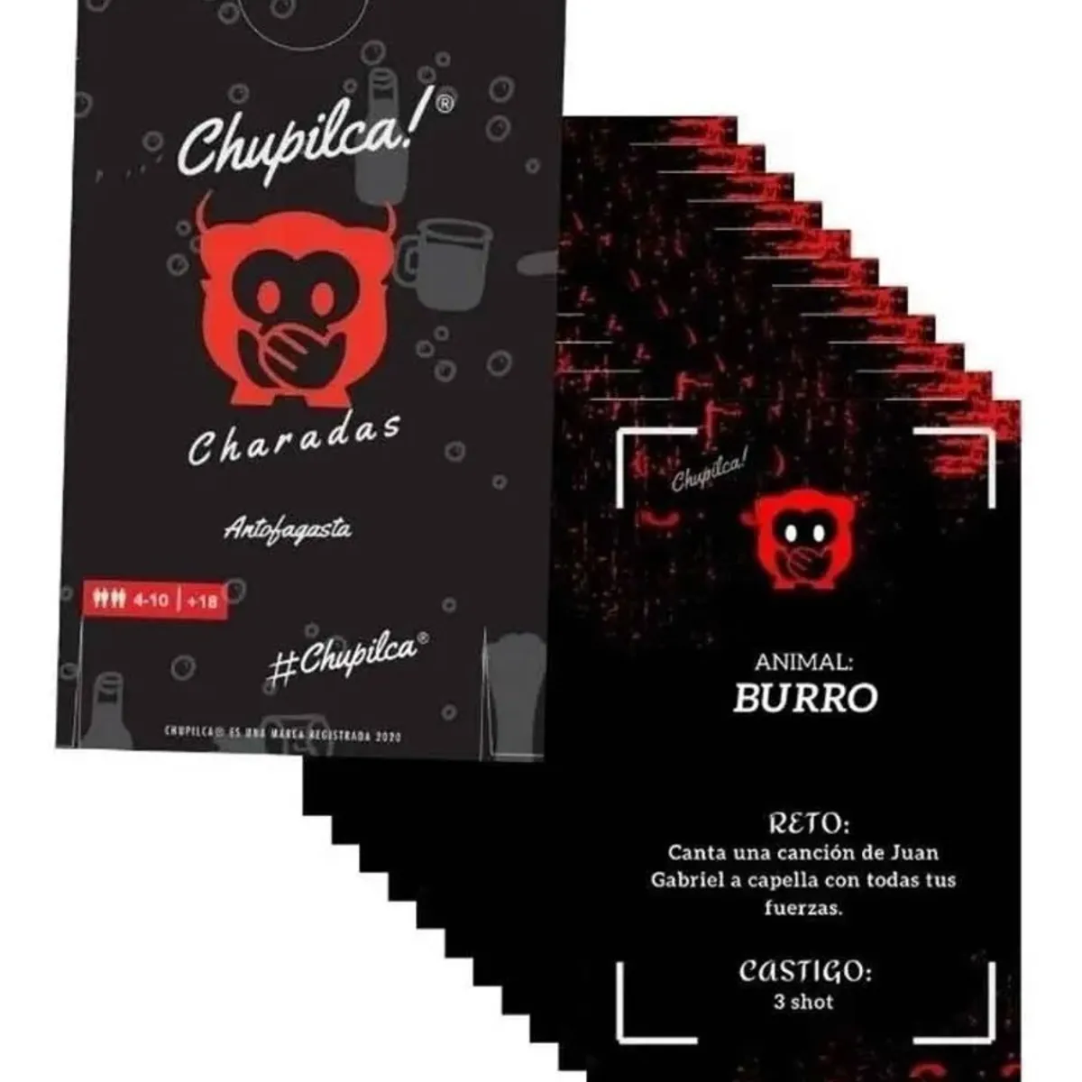 EDGE - Chupilca Charadas - Juego De Mesa - Oficial