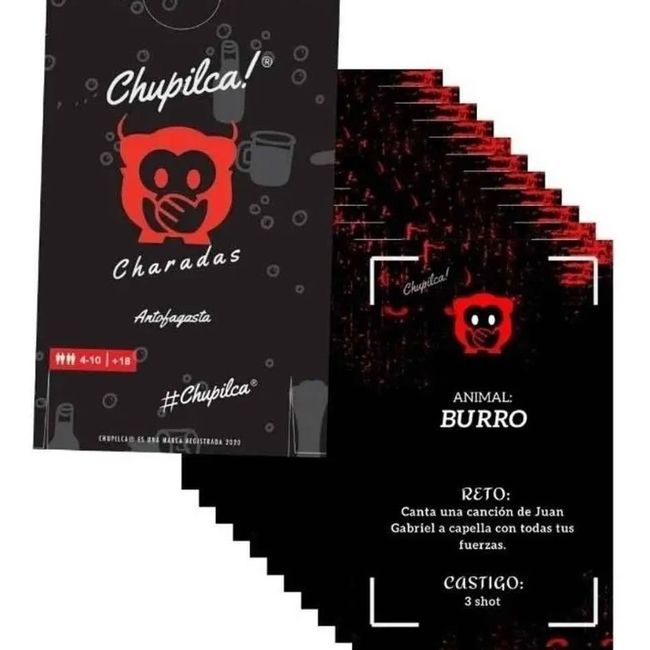 EDGE - Chupilca Charadas - Juego De Mesa - Oficial