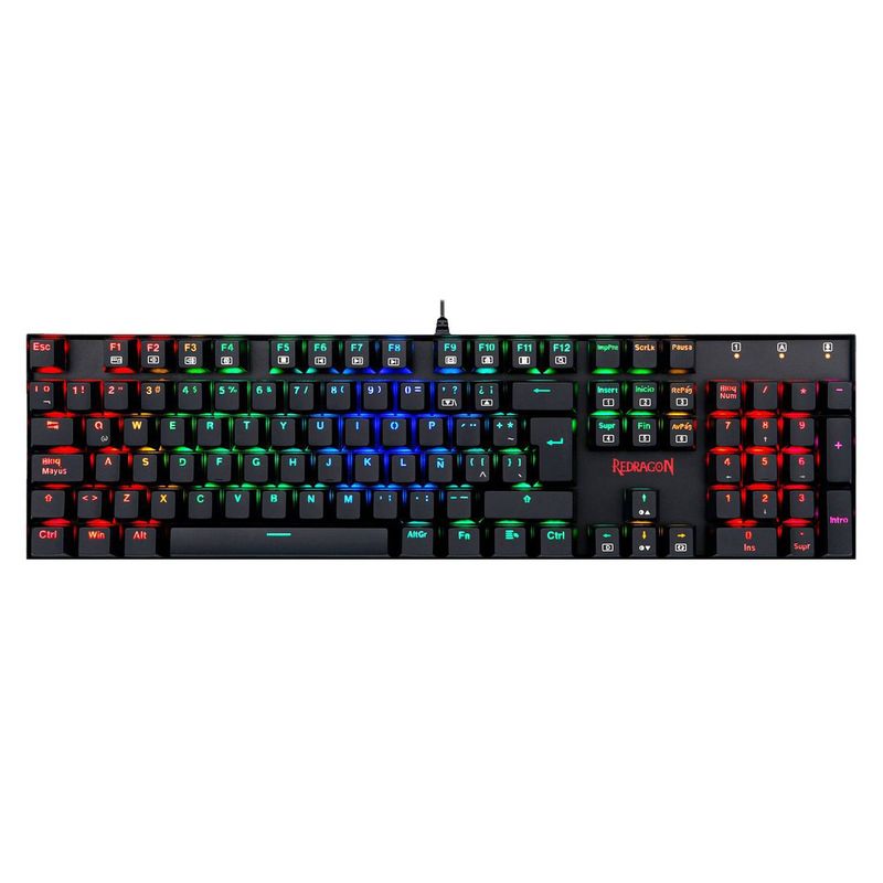 REDRAGON - Teclado Gamer Redragon Mitra K551RGB MITRA SW RED