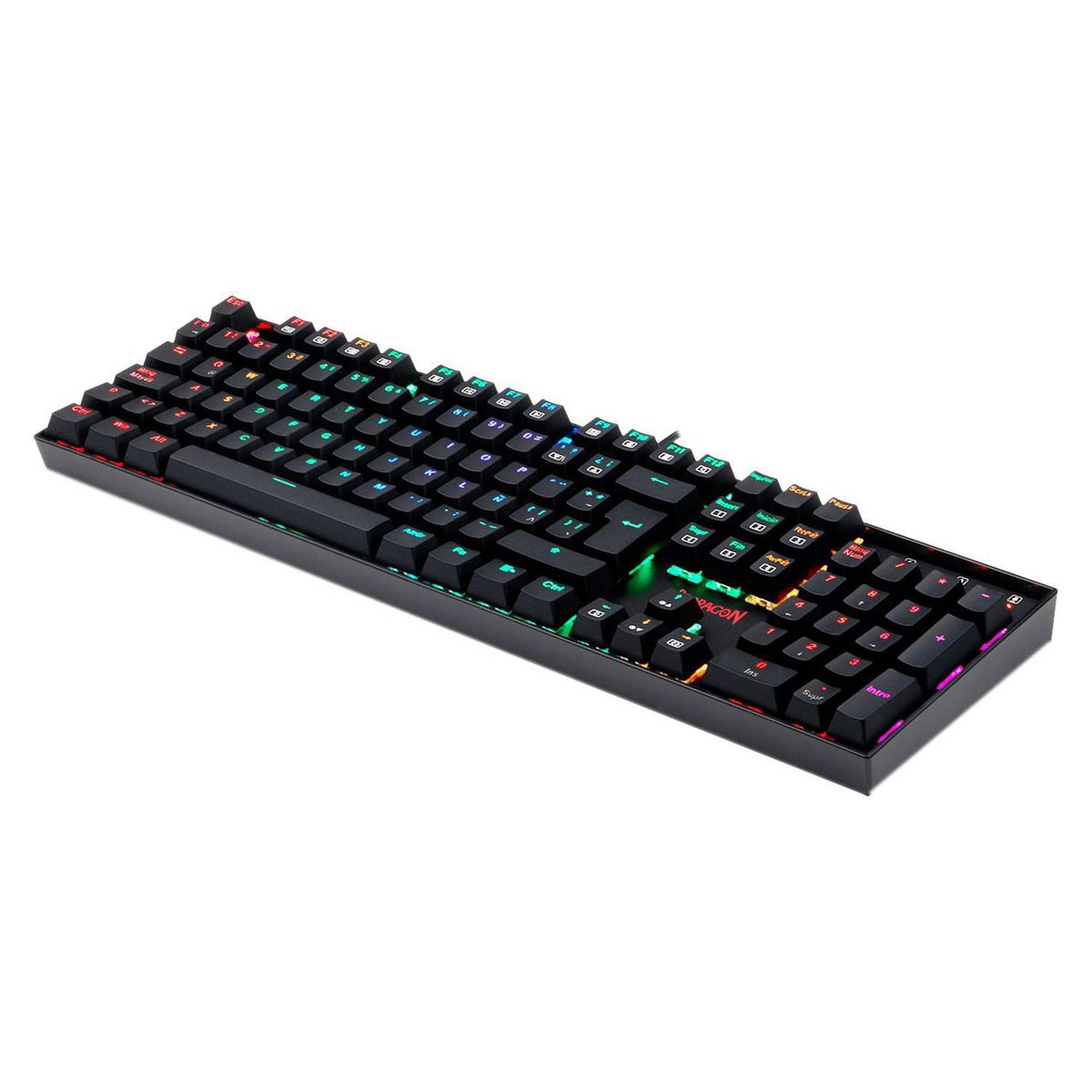 REDRAGON - Teclado Gamer Redragon Mitra K551RGB MITRA SW RED