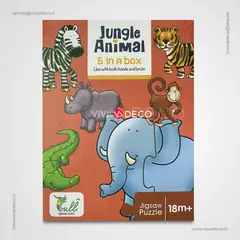 UNIVERSAL - Puzzle Infantil Rompecabeza Animales de la Selva